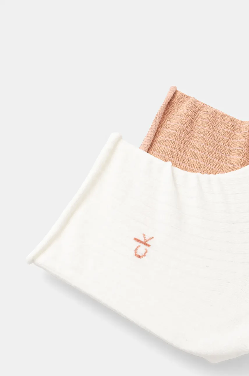 Носки Calvin Klein 2 шт женские цвет оранжевый 701229681 Носки Calvin Klein 2 шт женские цвет оранжевый 701229681