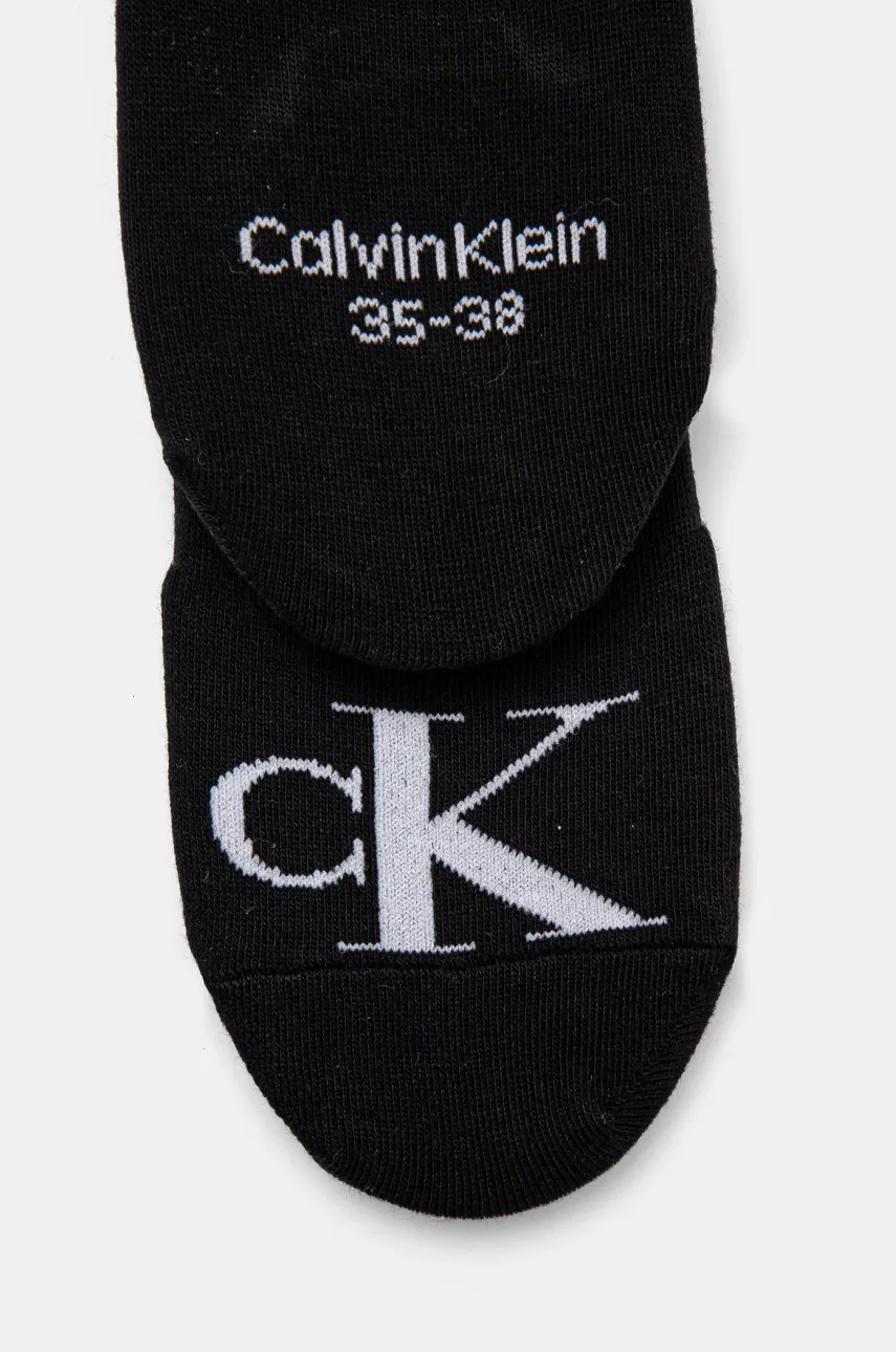 Носки Calvin Klein Jeans 2 шт женские цвет чёрный 701228817 Носки Calvin Klein Jeans 2 шт женские цвет чёрный 701228817