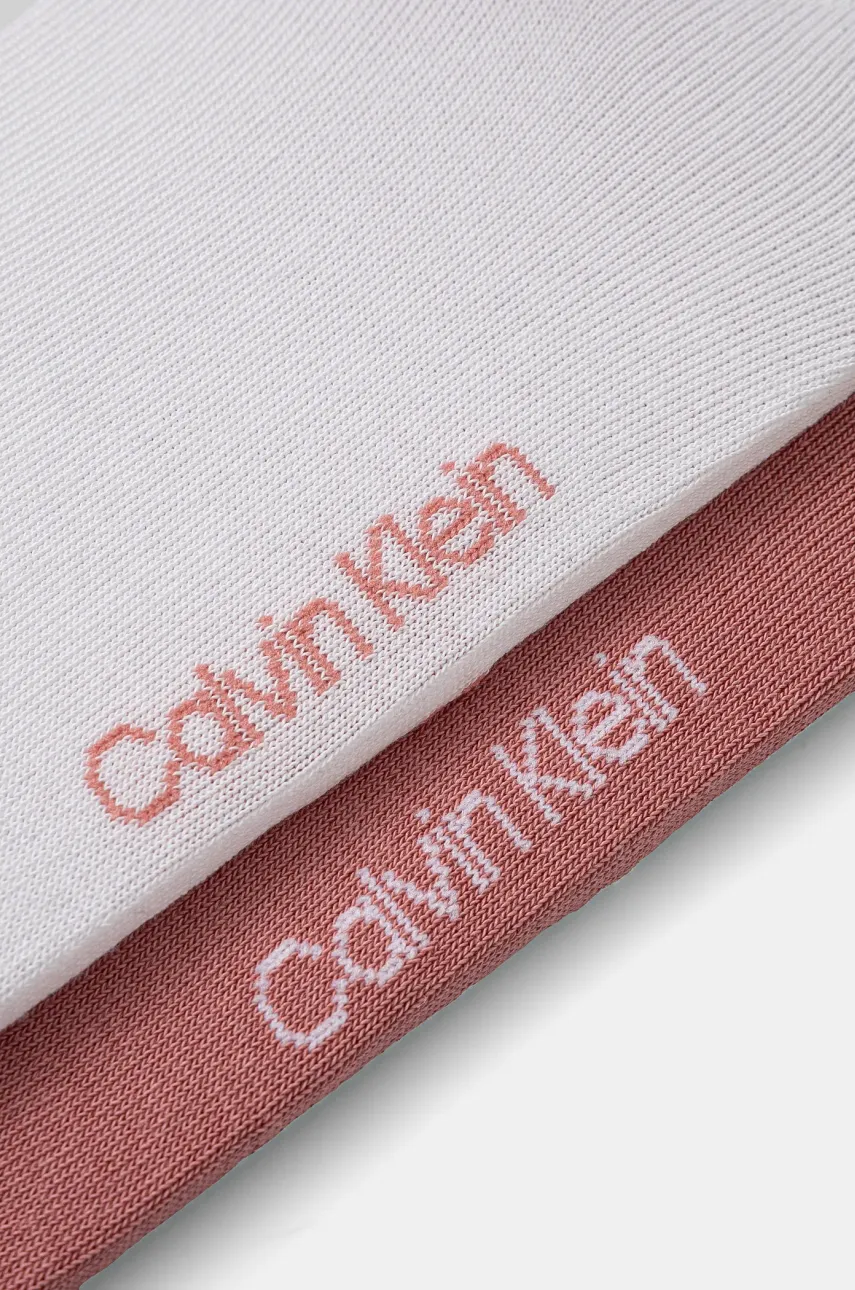 Носки Calvin Klein Jeans 2 шт женские цвет розовый 701228811 Носки Calvin Klein Jeans 2 шт женские цвет розовый 701228811