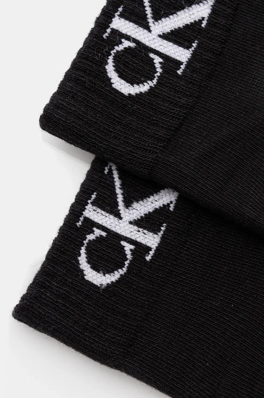 Носки Calvin Klein Jeans 2 шт женские цвет чёрный 701228813 Носки Calvin Klein Jeans 2 шт женские цвет чёрный 701228813