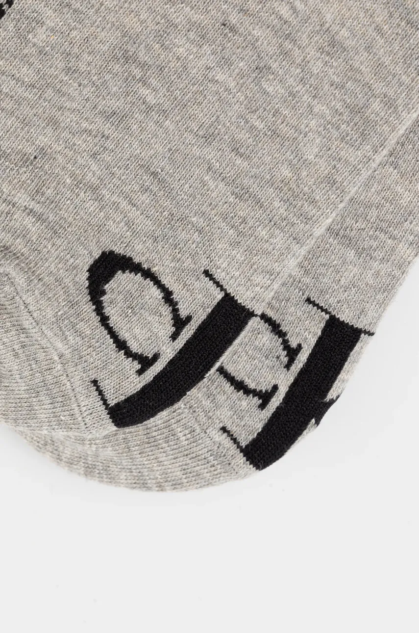 Носки Calvin Klein Jeans 2 шт женские цвет серый 701228815 Носки Calvin Klein Jeans 2 шт женские цвет серый 701228815
