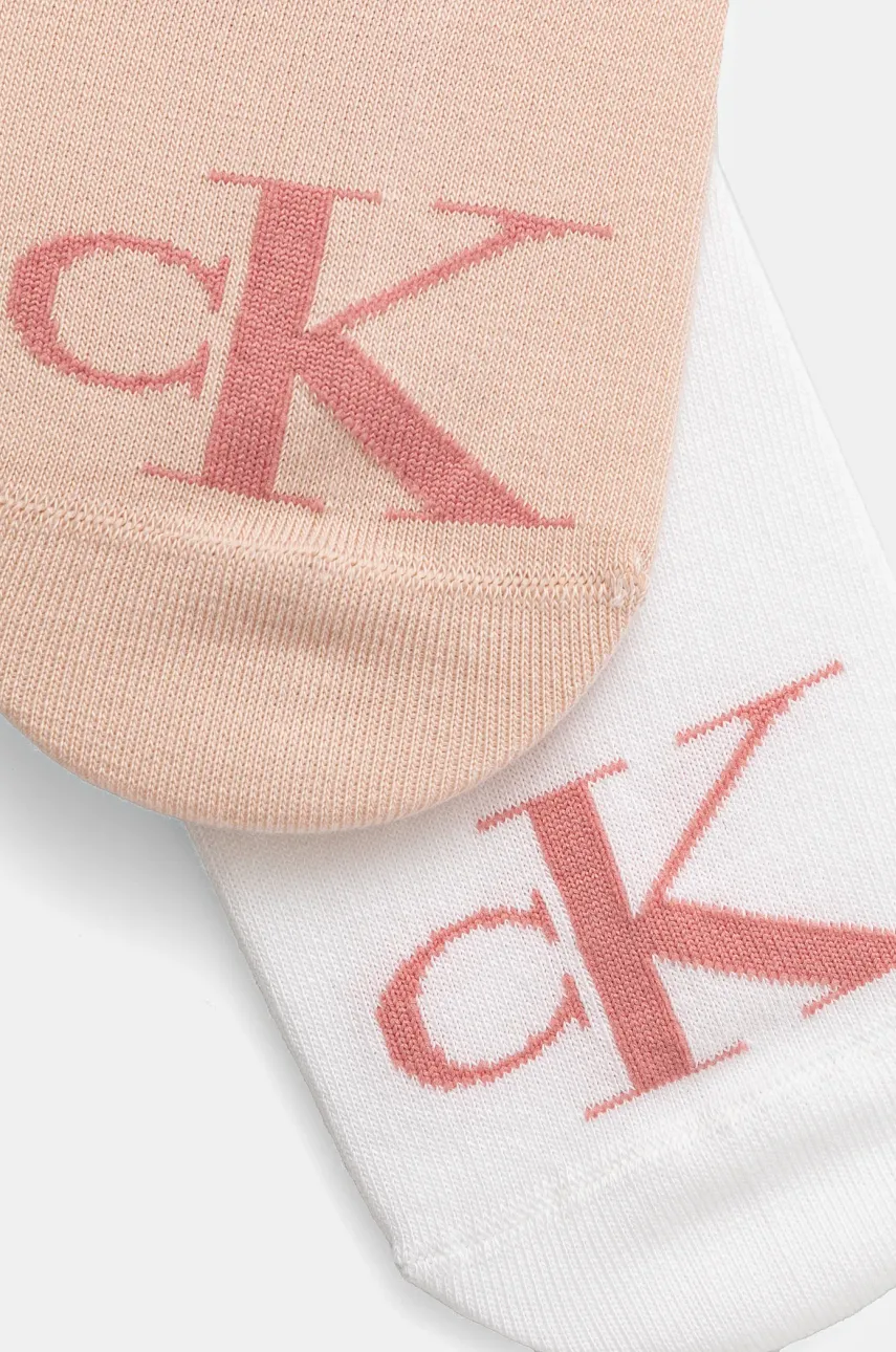 Носки Calvin Klein Jeans 2 шт женские цвет оранжевый 701228815 Носки Calvin Klein Jeans 2 шт женские цвет оранжевый 701228815