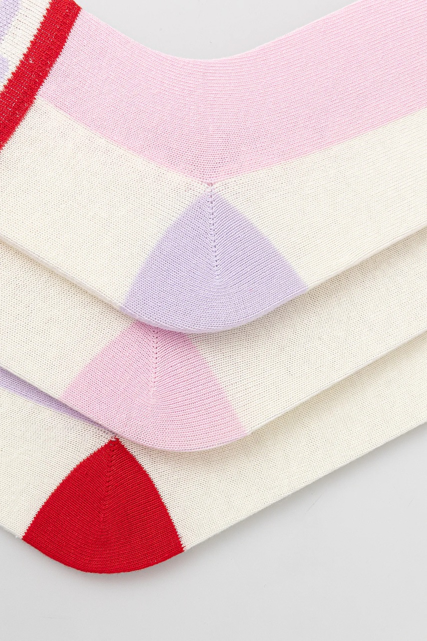 Носки Fila 3 шт цвет бежевый F3614