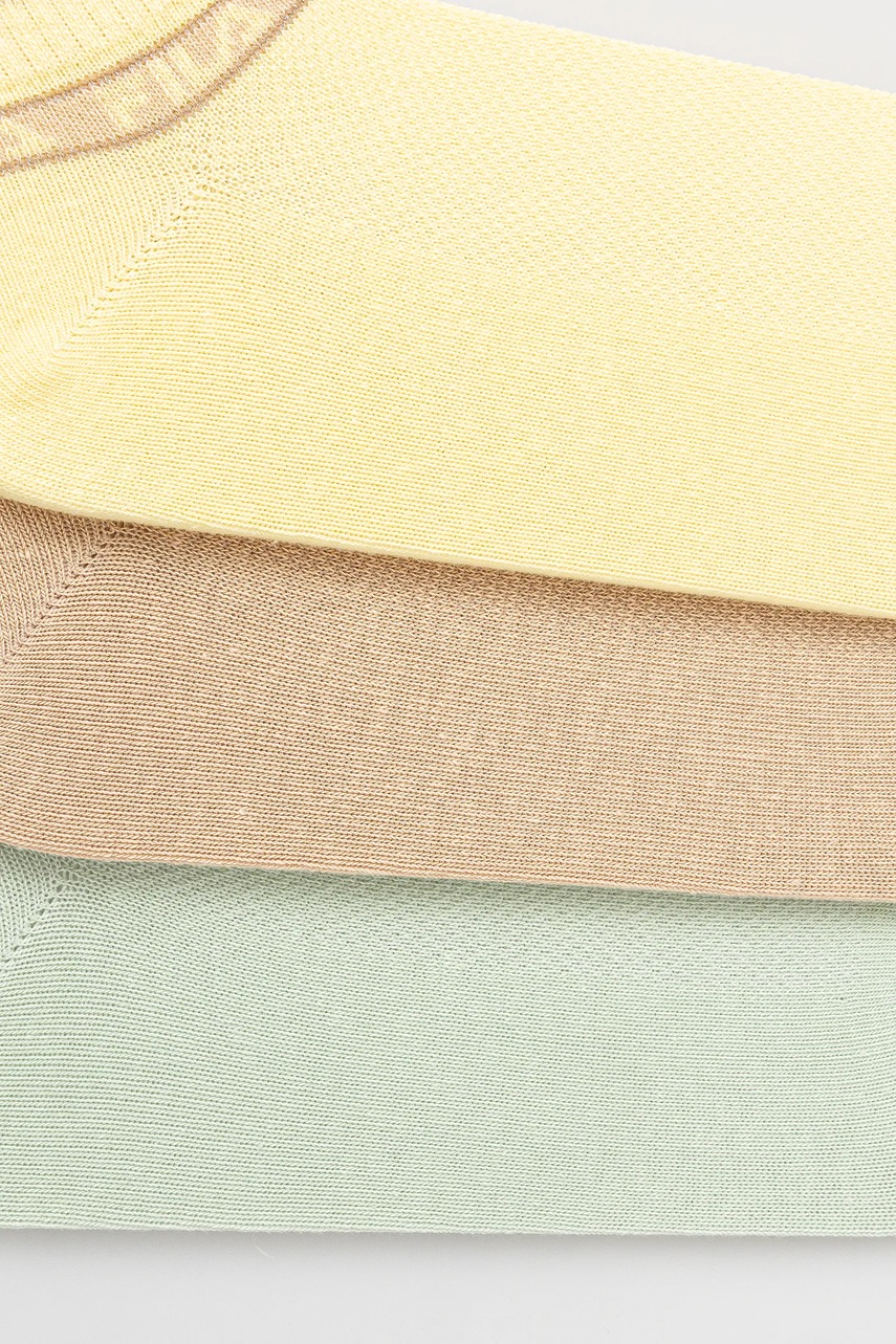 Носки Fila 3 шт цвет бежевый F6135