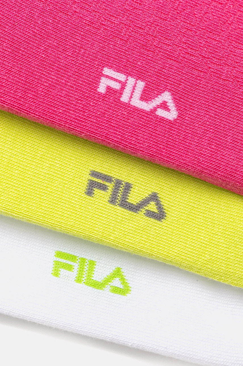 Носки Fila 3 шт цвет белый F6789 Носки Fila 3 шт цвет белый F6789