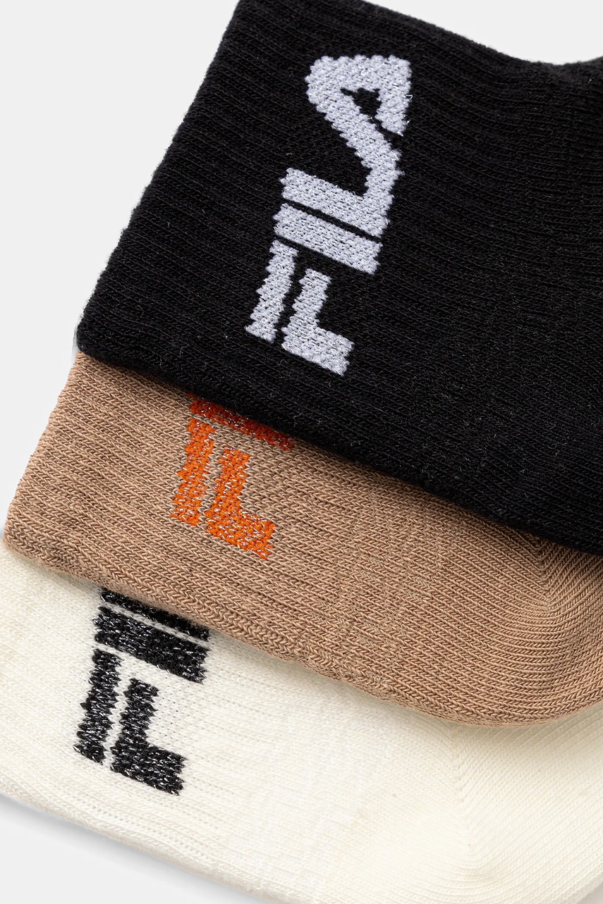 Носки Fila 3 шт цвет бежевый F6789