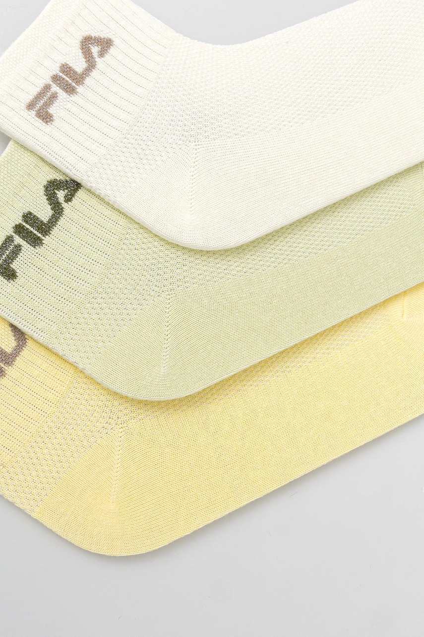 Носки Fila 3 шт цвет жёлтый F6796