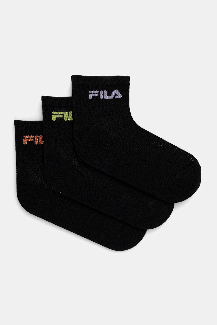 Носки Fila 3 шт цвет чёрный F6796 Носки Fila 3 шт цвет чёрный F6796