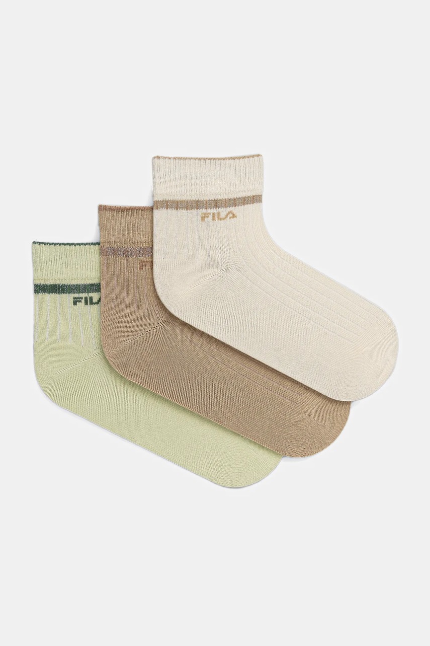 Носки Fila 3 шт цвет бежевый F6797
