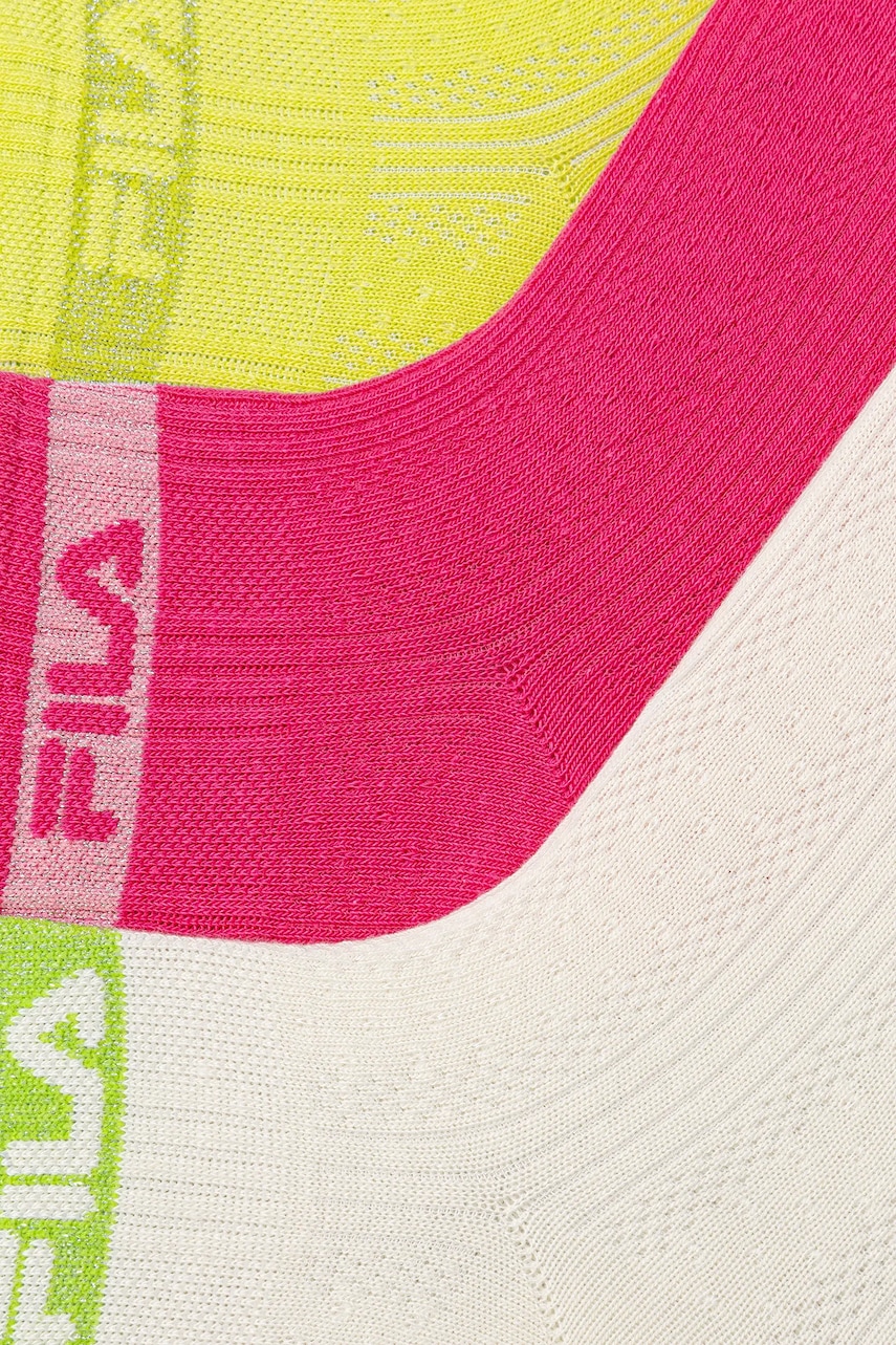 Носки Fila 3 шт цвет зелёный F6798 Носки Fila 3 шт цвет зелёный F6798