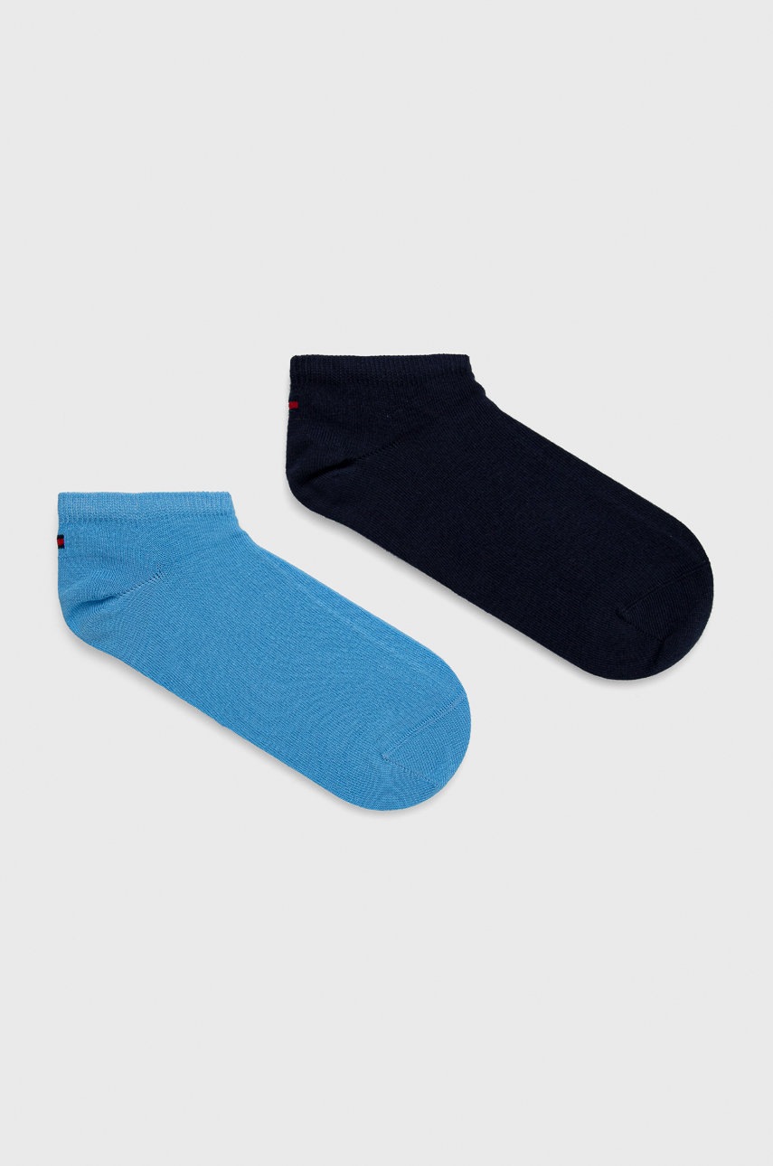

Дитячі шкарпетки Tommy Hilfiger (2-pack) колір фіолетовий