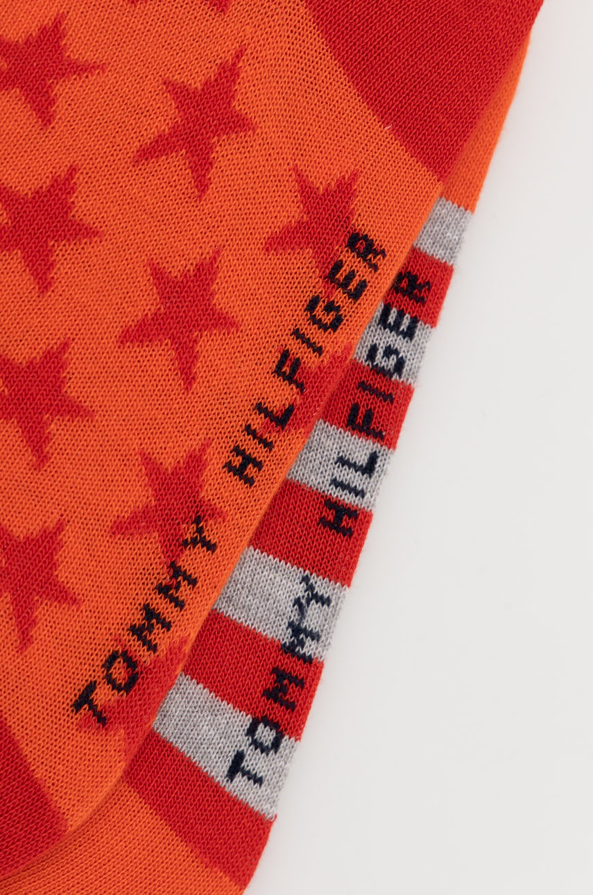 

Дитячі шкарпетки Tommy Hilfiger колір помаранчевий