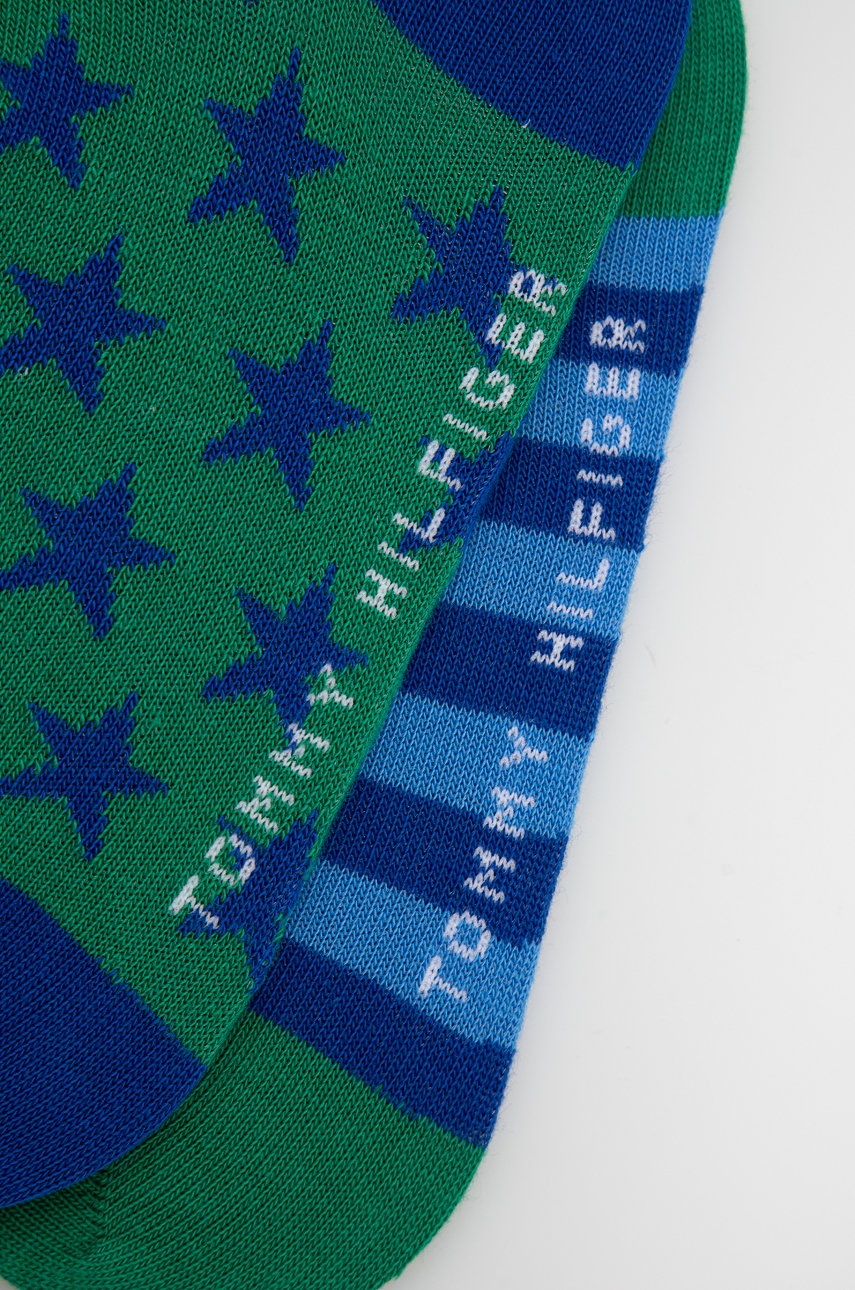 

Дитячі шкарпетки Tommy Hilfiger колір зелений