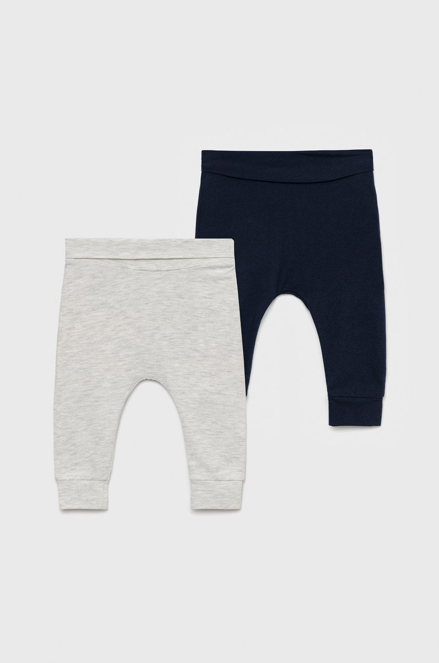 Name It leggins bebe culoarea albastru marin, neted