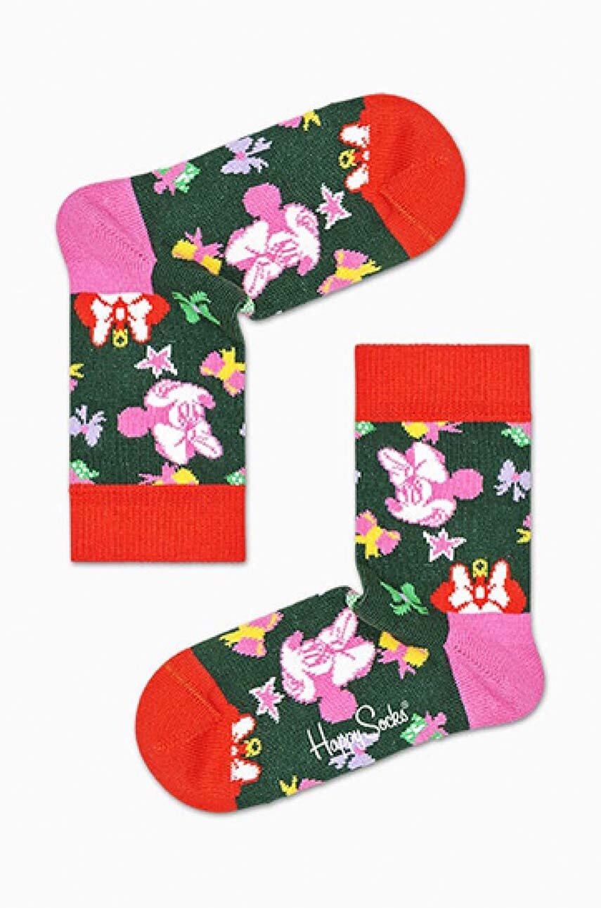 

Детские носки Happy Socks x Disney Minnie цвет зелёный