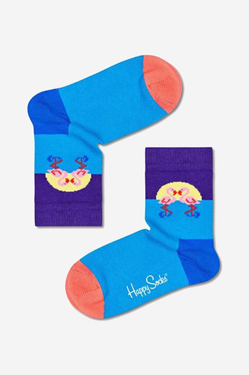 Happy Socks sosete copii Flamingo Friends Skarpetki dziecięce Happy Socks Flamingo Friends KFLM01-6000