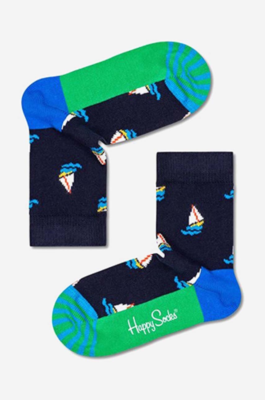 

Дитячі шкарпетки Happy Socks Sail Away колір синій