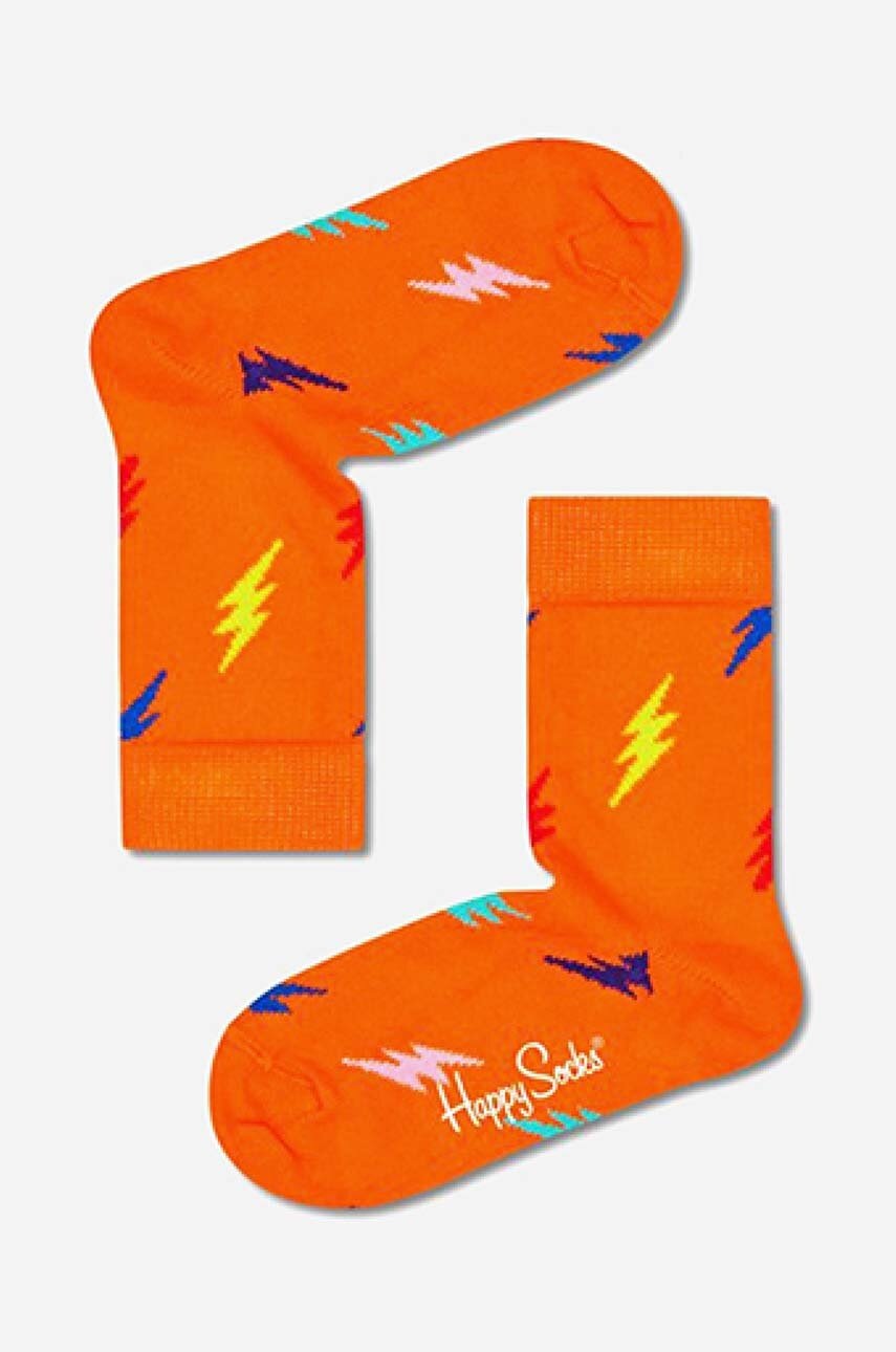 

Дитячі шкарпетки Happy Socks Lightning колір помаранчевий