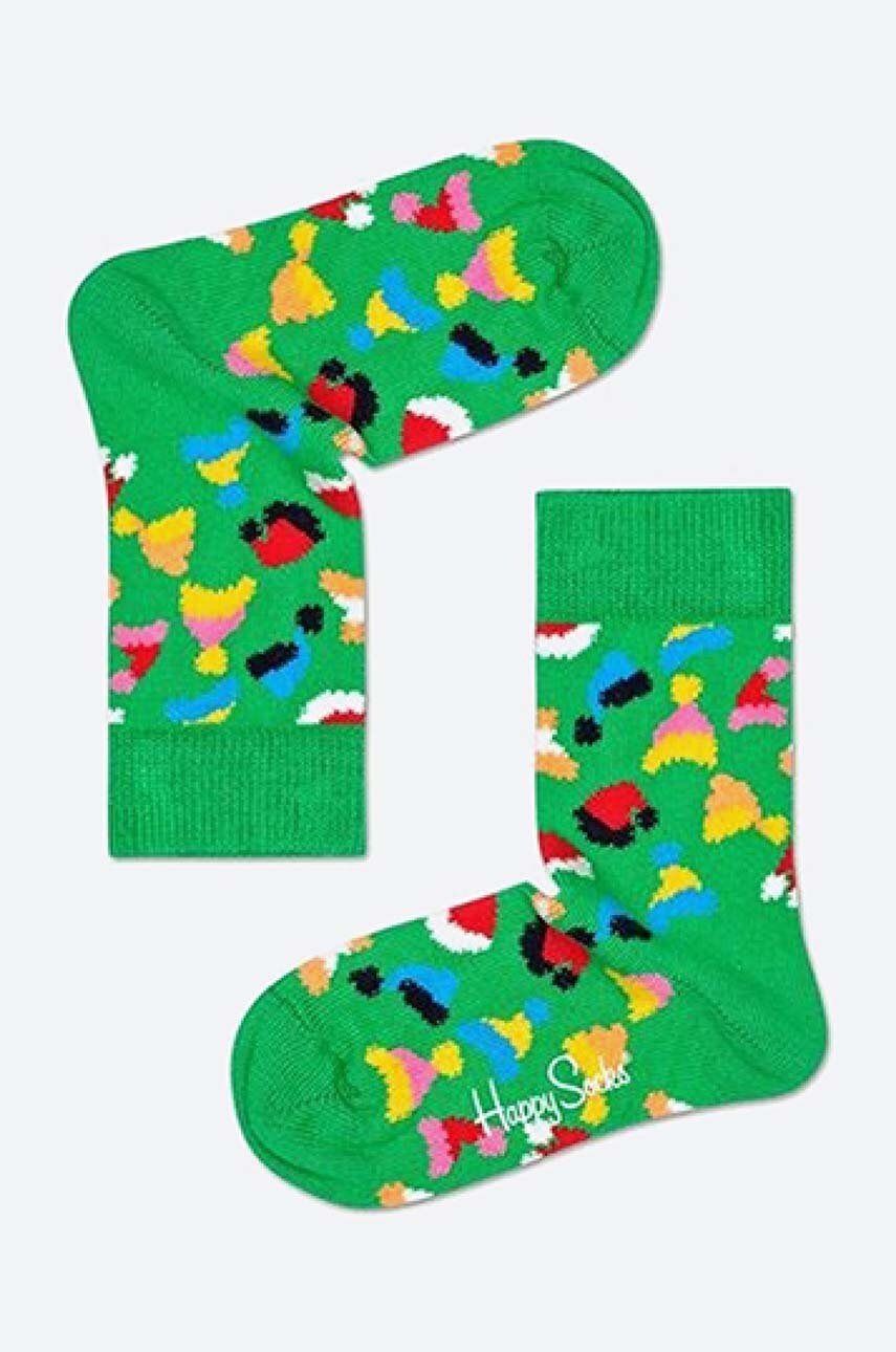 

Детские носки Happy Socks Winter Hat цвет зелёный