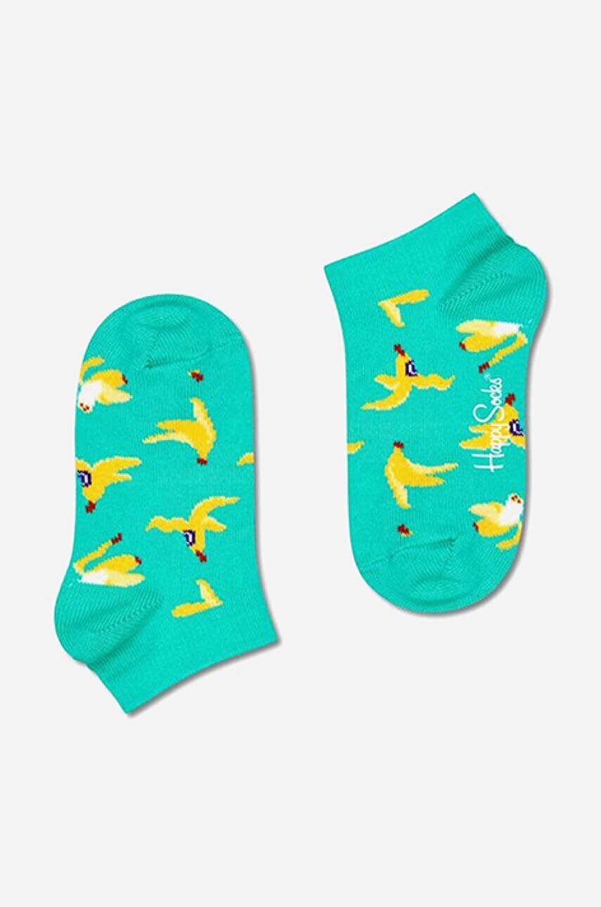 

Детские носки Happy Socks Banana Break Low цвет зелёный