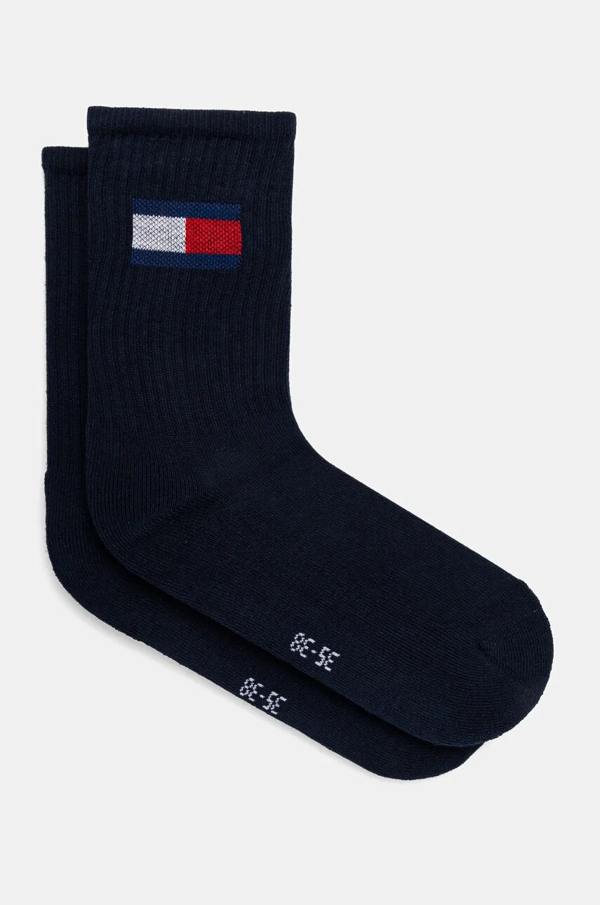 Levně Ponožky Tommy Hilfiger 2-pack tmavomodrá barva, 701229940