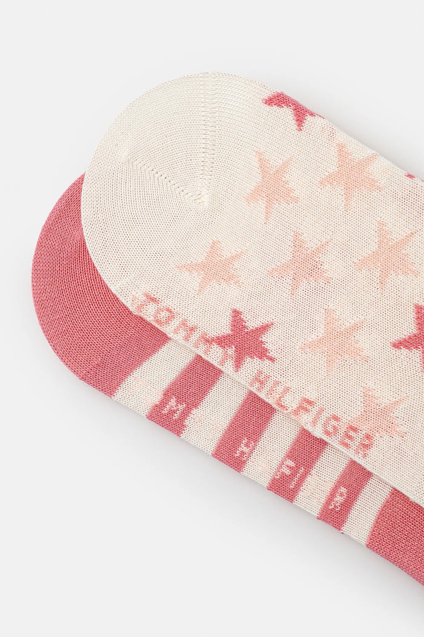 Детские носки Tommy Hilfiger 2 шт цвет розовый 100000816