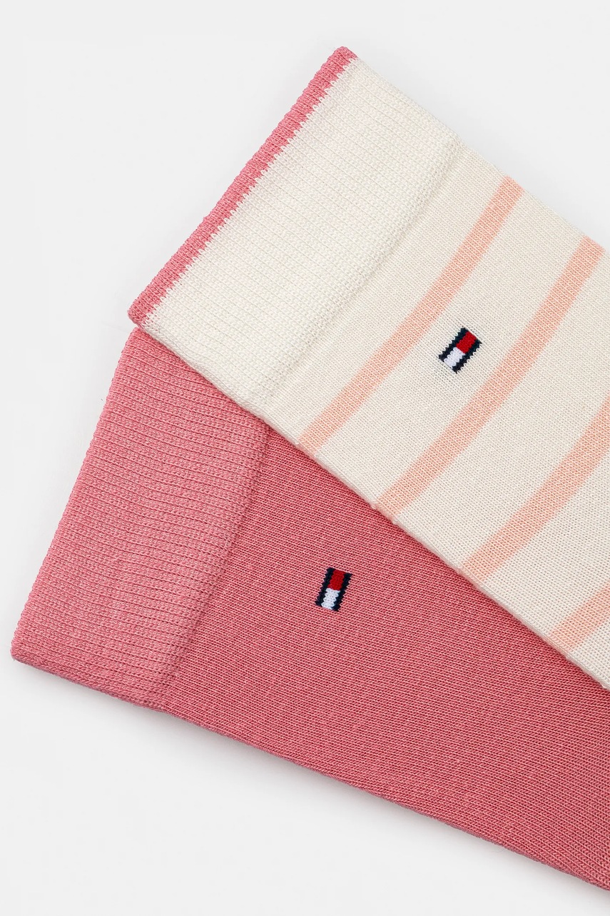 Детские носки Tommy Hilfiger 2 шт цвет розовый 701229939