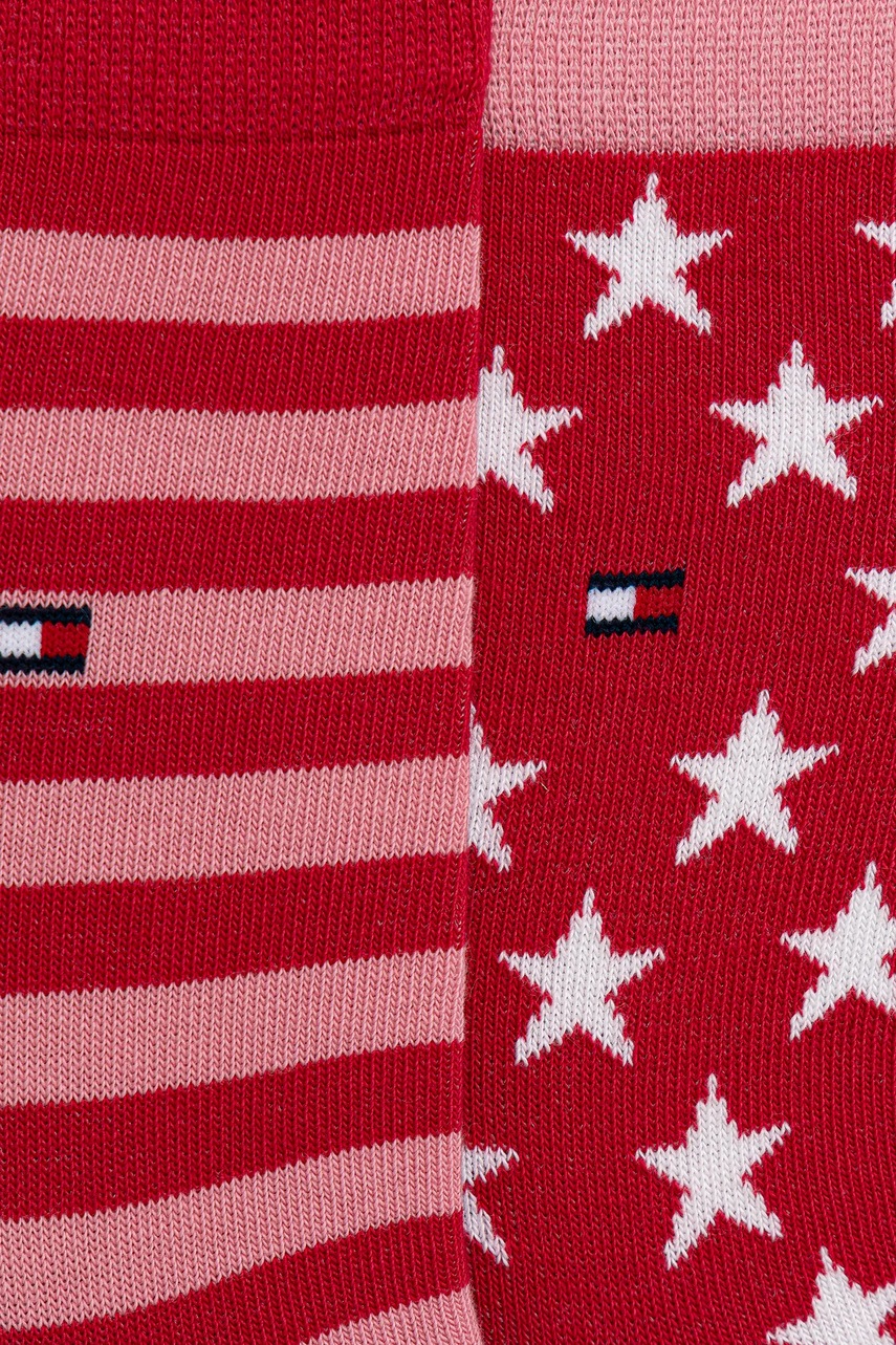 Детские носки Tommy Hilfiger 2 шт цвет розовый 100000816