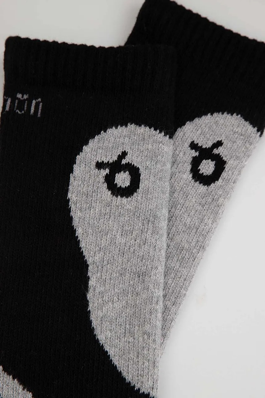 Дитячі шкарпетки Lemon Explore колір чорний ACCESSORIES WINTER UNISEX
