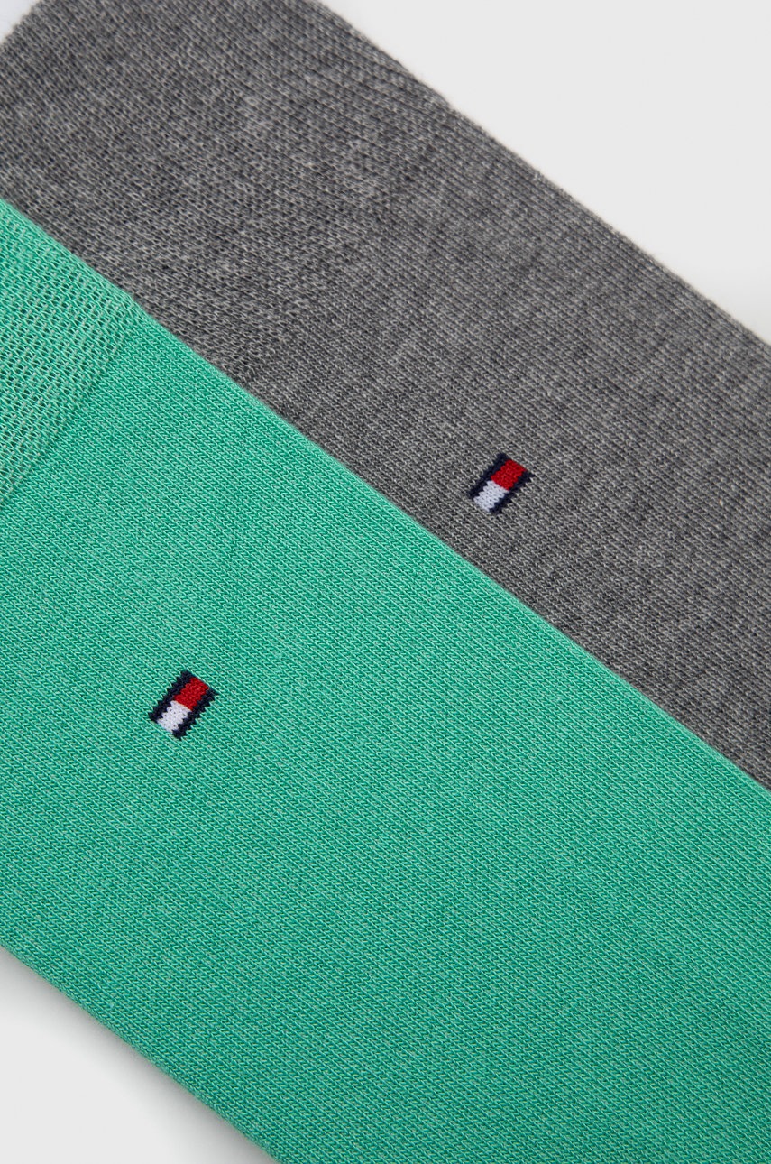 

Носки Tommy Hilfiger (2-pack) мужские цвет серый