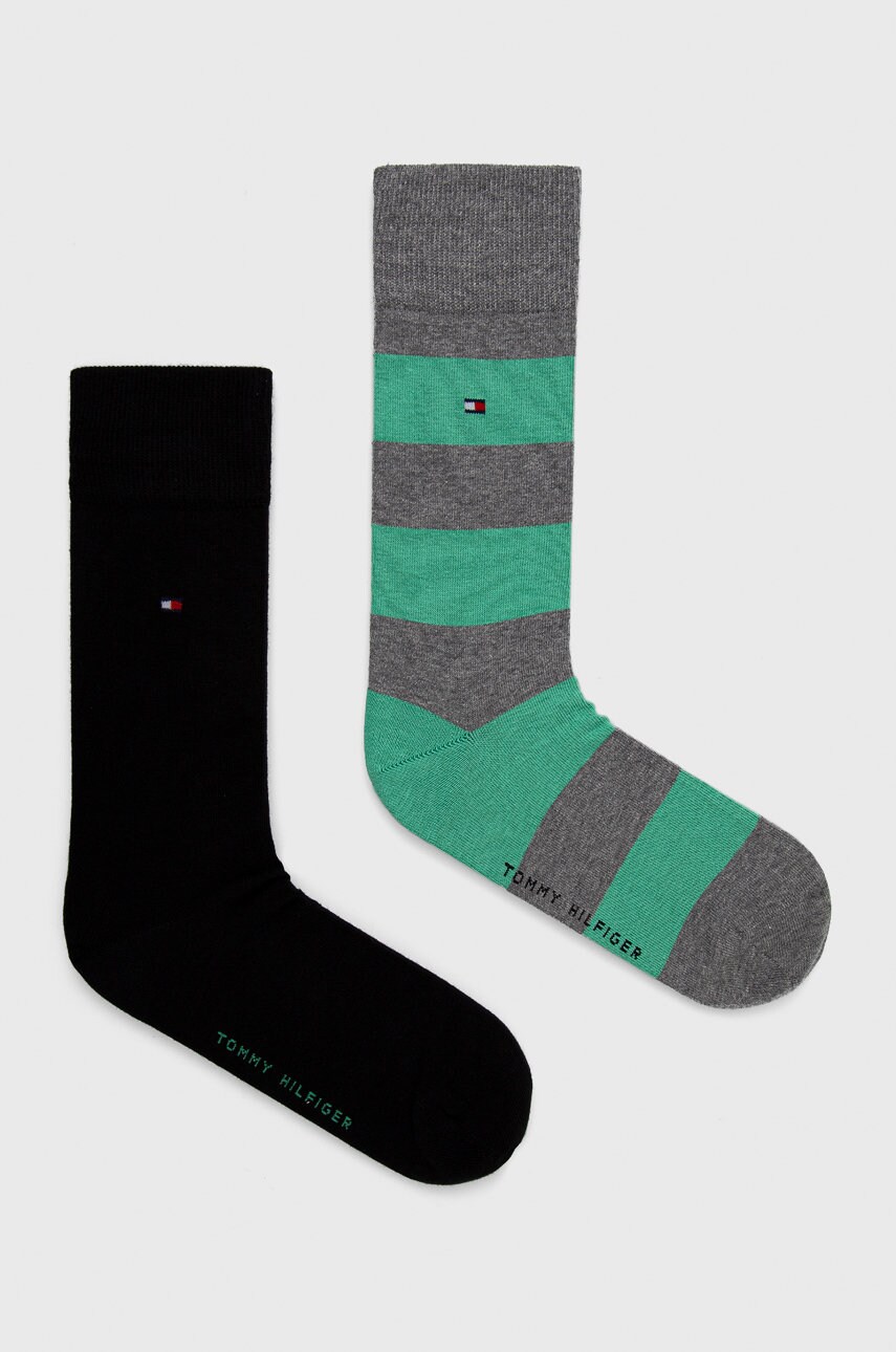 

Шкарпетки Tommy Hilfiger (2-pack) чоловічі колір чорний