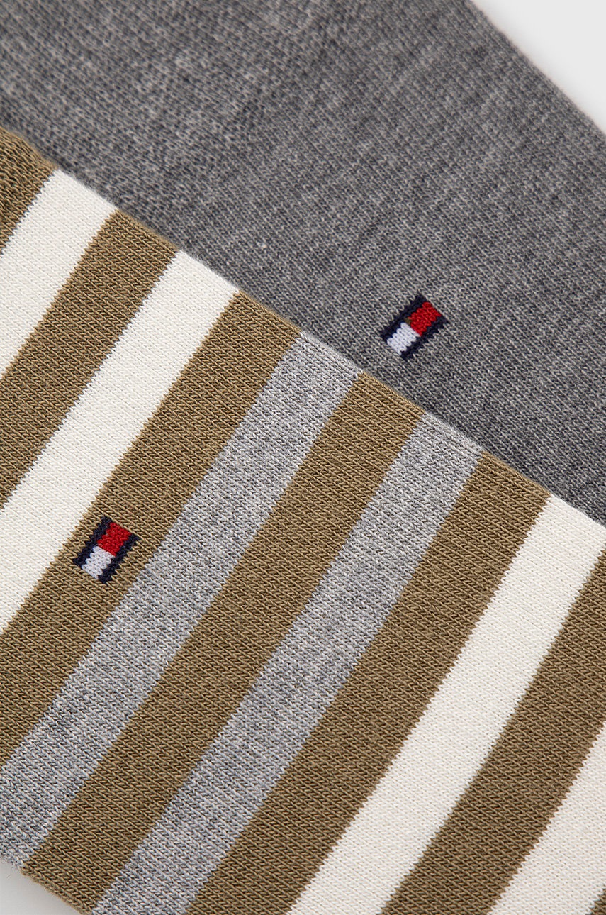 

Шкарпетки Tommy Hilfiger (2-pack) чоловічі колір зелений