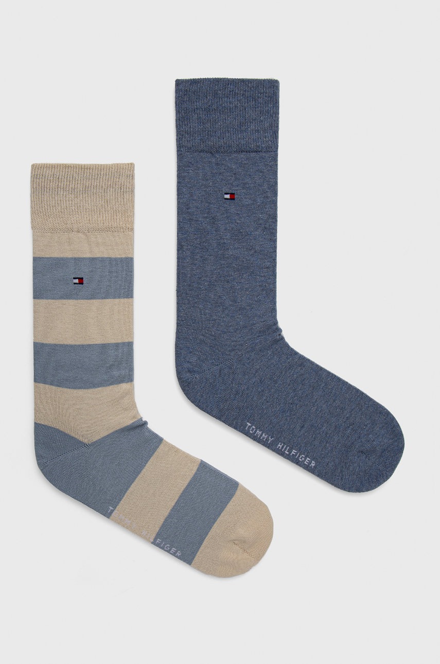 

Чорапи Tommy Hilfiger (2 чифта) мъжки, Син