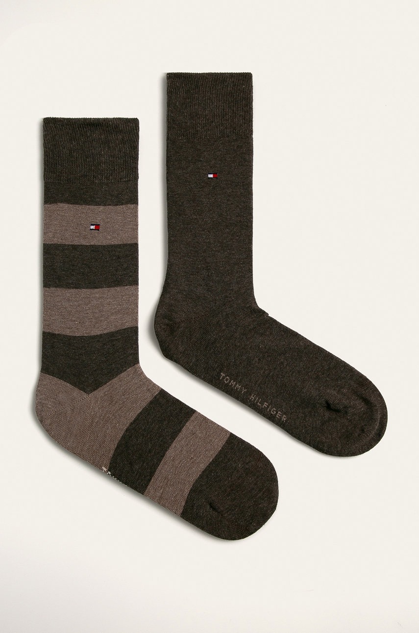 

Tommy Hilfiger - Чорапки (2 чифта) 342021001, Кафяв
