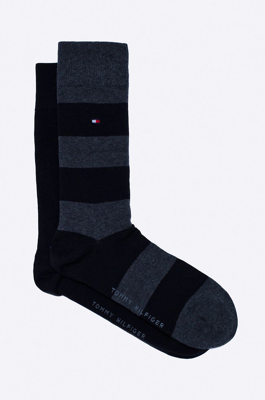 Tommy Hilfiger - Ponožky (2-pak) - černá -  75% Bavlna