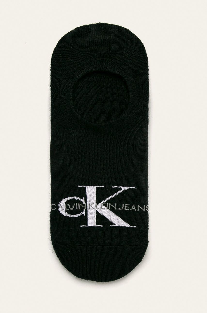 Calvin Klein - Kotníkové ponožky - černá -  81% Bavlna