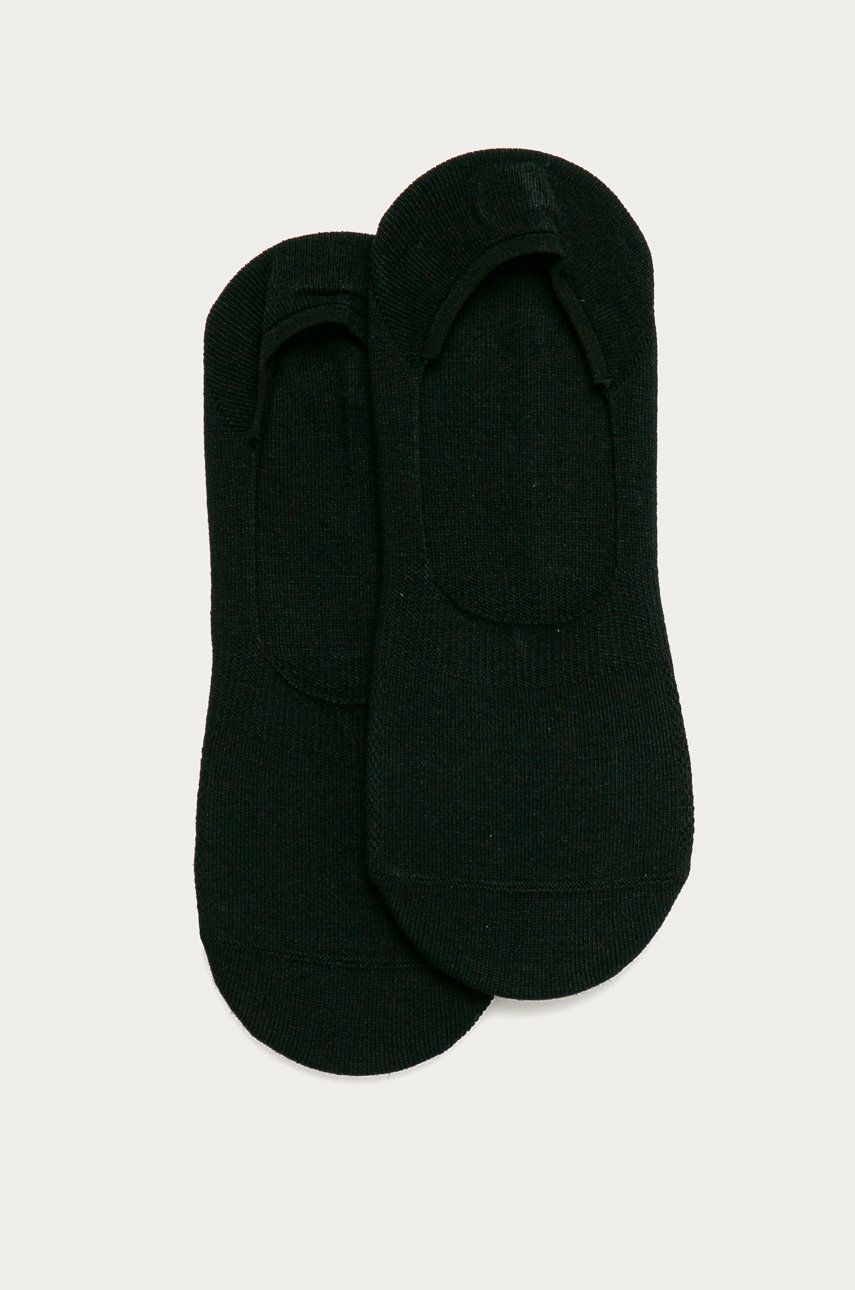 Levi′s - Kotníkové ponožky (2-pack) 37157.0192-jetblack - černá -  70% Bavlna
