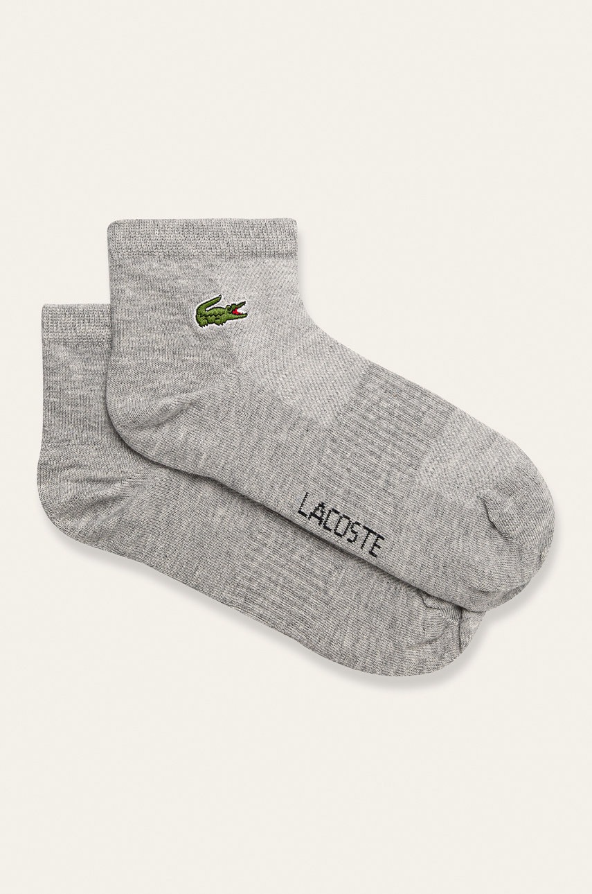 

Lacoste - Къси чорапи, Сив