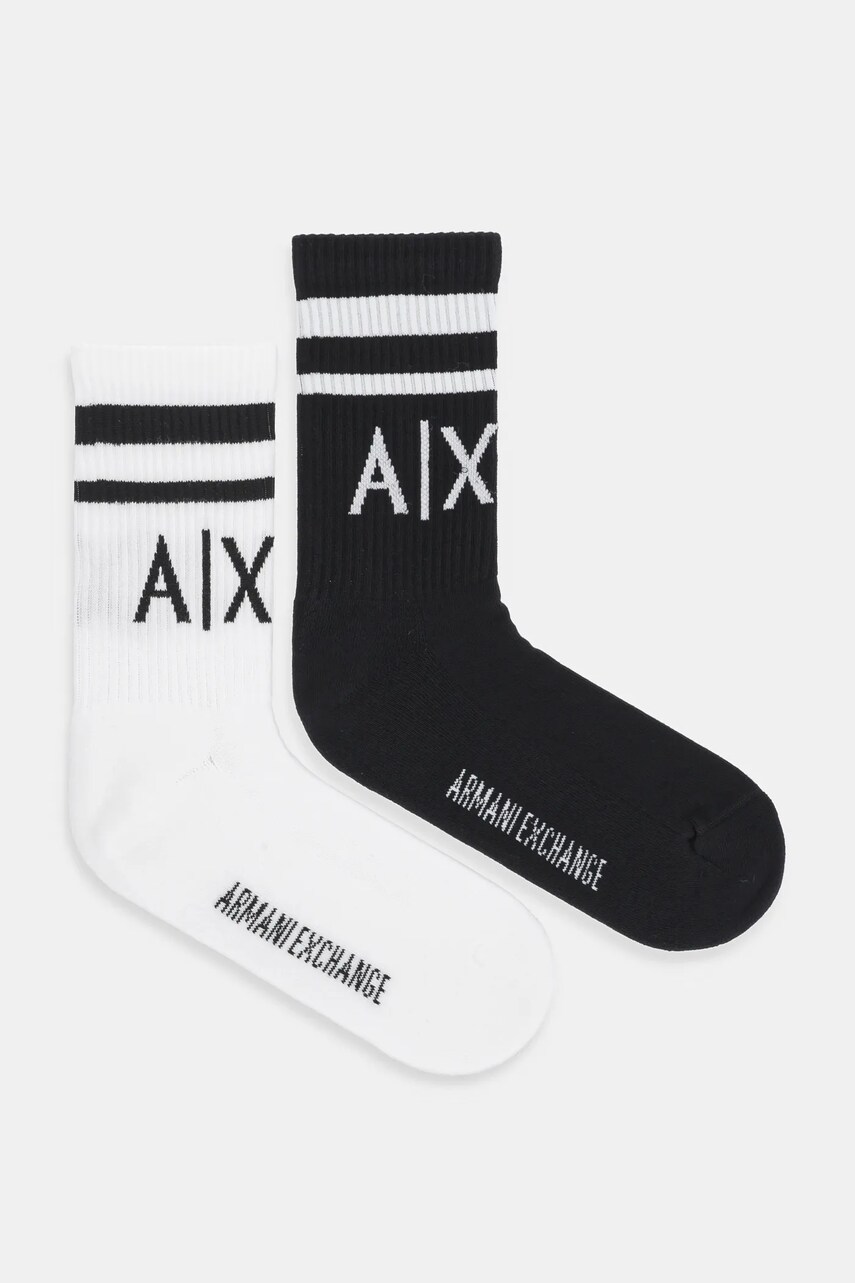 

Armani Exchange - Чорапки (2 бройки) 953030 CC650 NOS, Черен