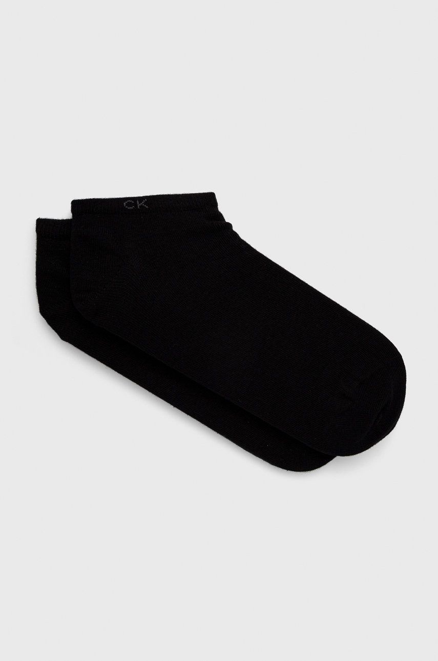 Levně Ponožky Calvin Klein pánské, černá barva, 701218707