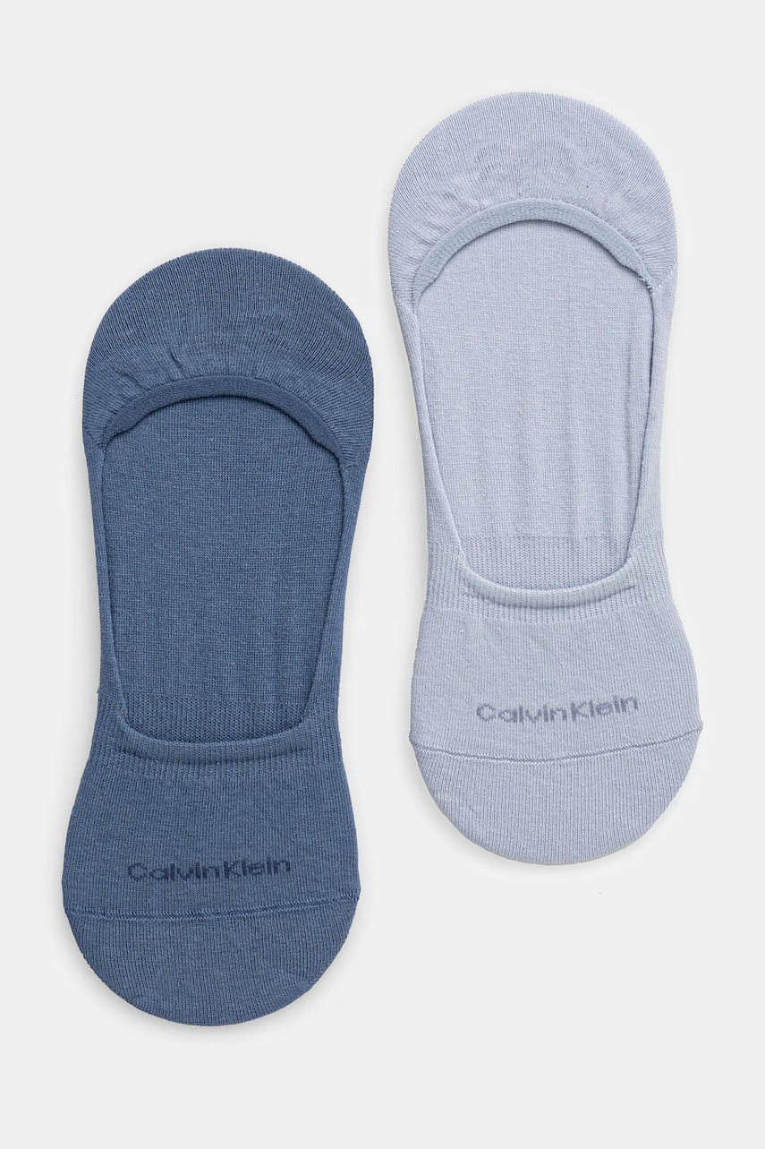 

Чорапи Calvin Klein (2 броя) в синьо, Син