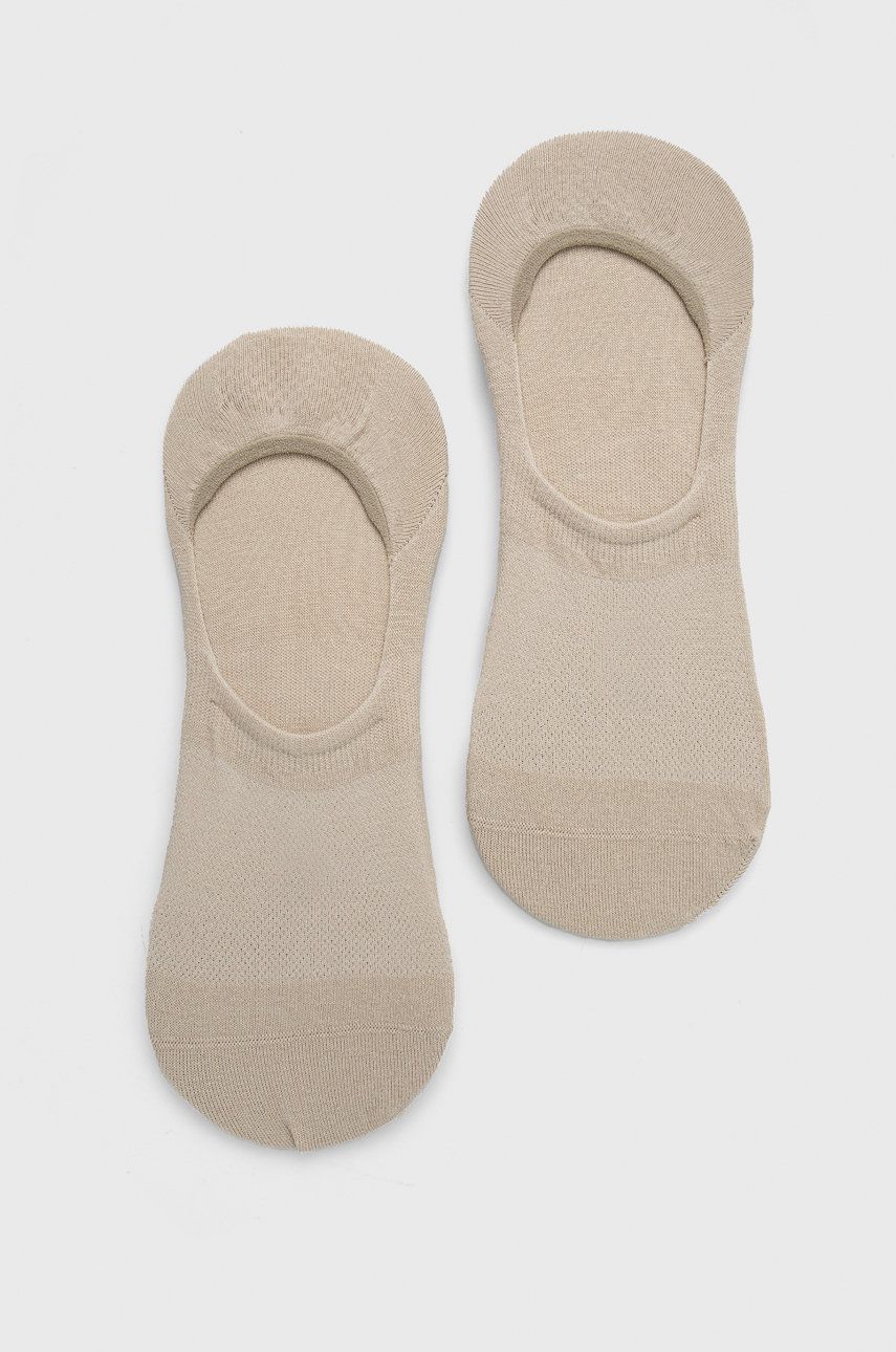 Calvin Klein skarpetki (2-pack) męskie kolor żółty