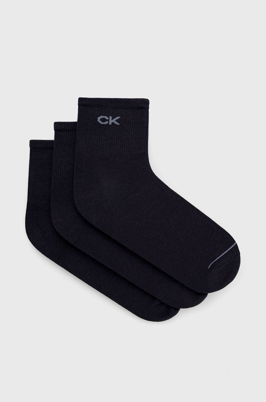 Levně Ponožky Calvin Klein pánské, tmavomodrá barva