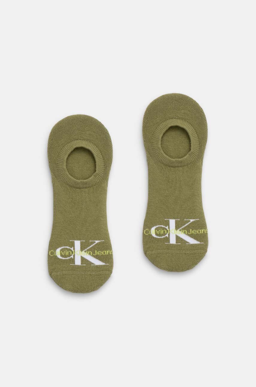 

Чорапи Calvin Klein Jeans в бяло 701218733, Зелен
