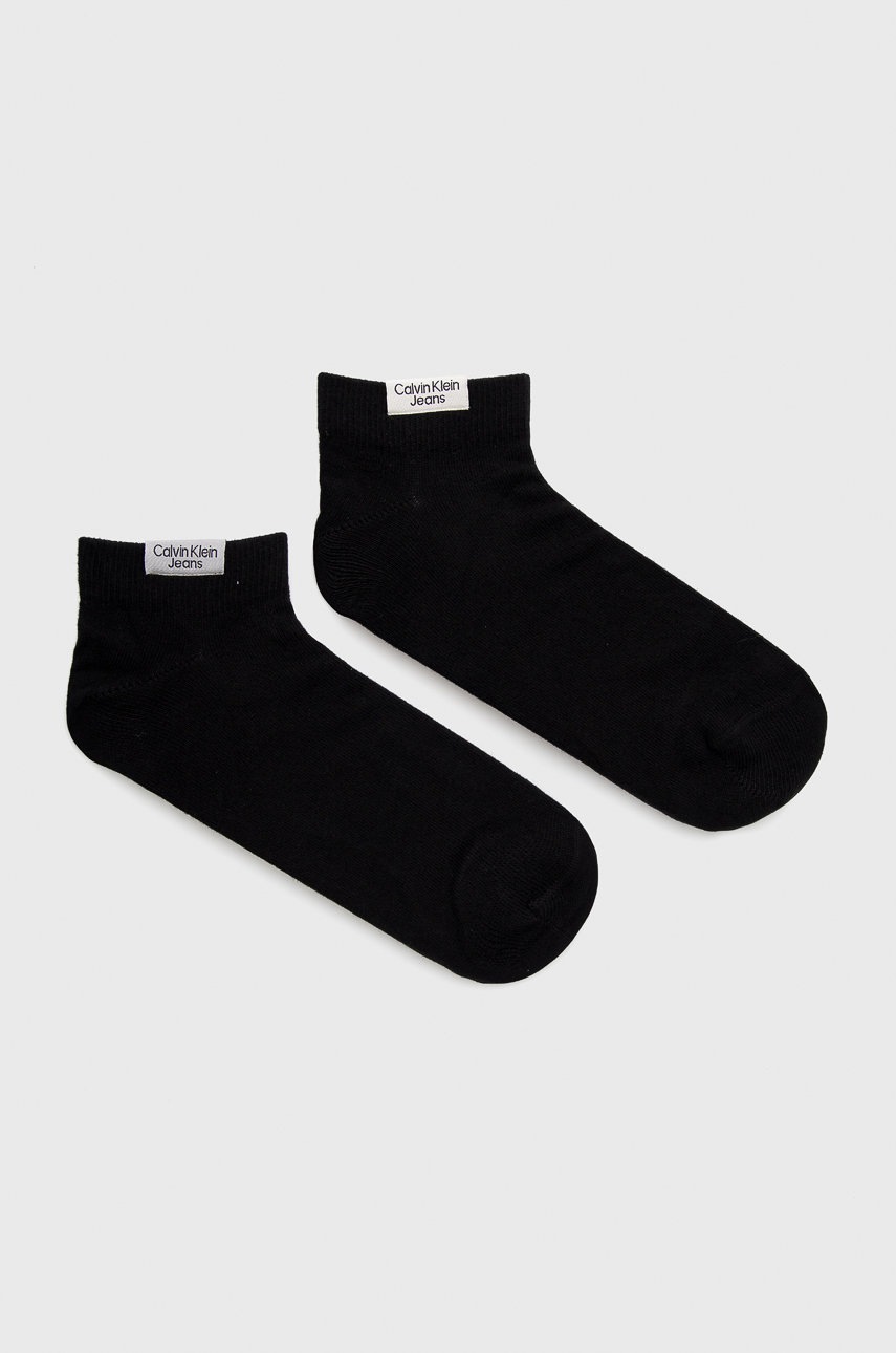 

Чорапи Calvin Klein Jeans мъжки в черно, Черен