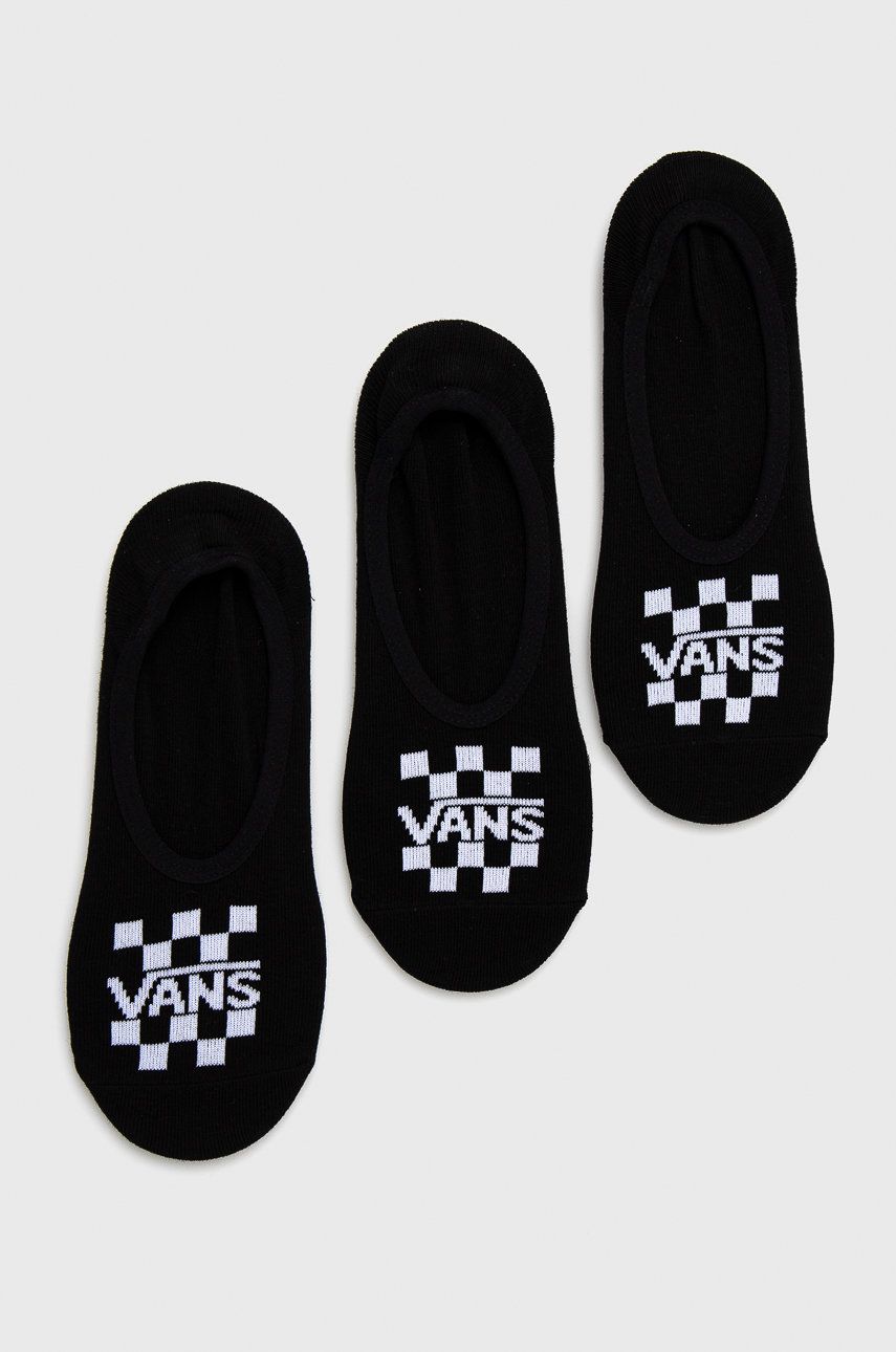 Ponožky Vans pánské, černá barva, VN0A7S9ABLK1-BLACK - černá -  69% Bavlna