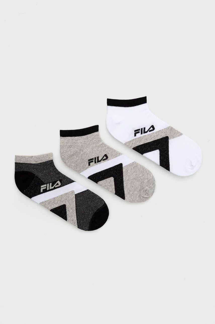 Fila skarpetki (3-pack) męskie kolor szary