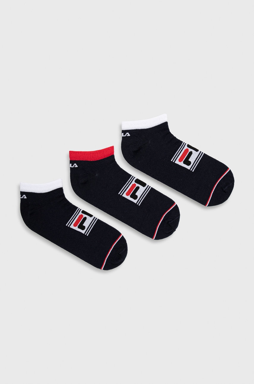 Fila skarpetki (3-pack) męskie kolor granatowy