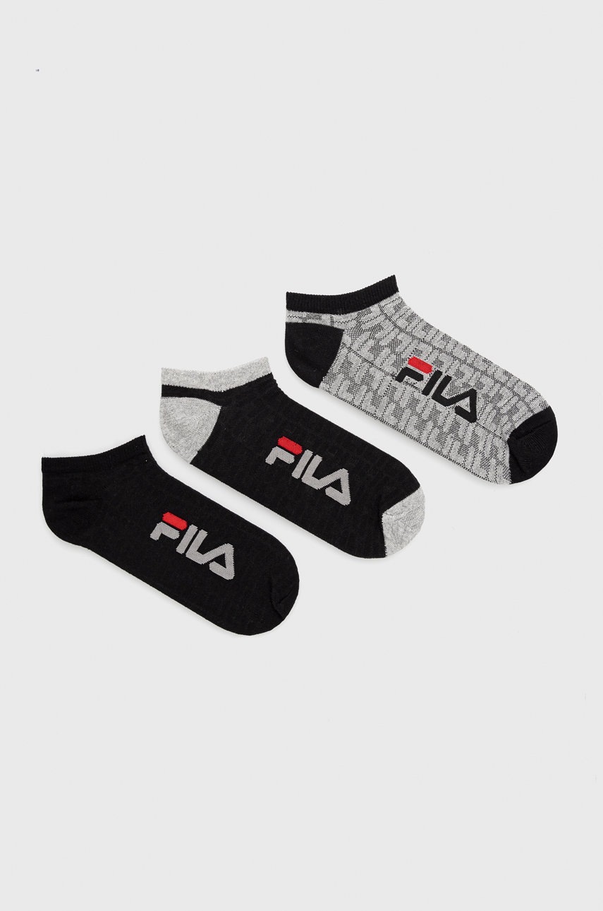 Fila skarpetki (3-pack) męskie kolor czarny
