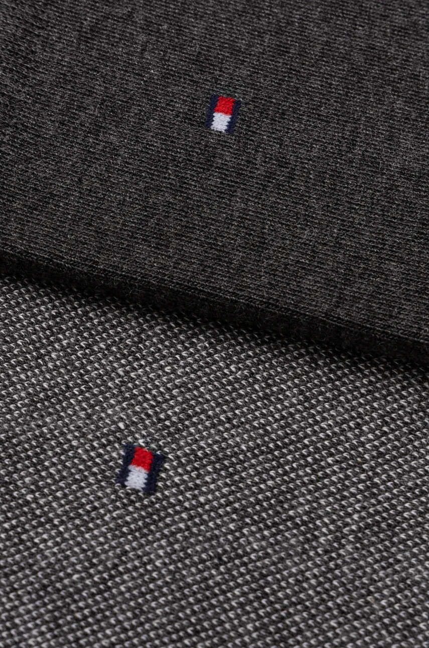 Носки Tommy Hilfiger 2 шт мужские цвет серый